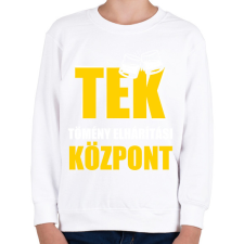 PRINTFASHION TEK tömény elhárítási központ - Gyerek pulóver - Fehér gyerek pulóver, kardigán