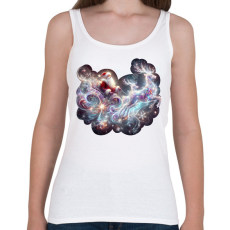 PRINTFASHION Télapó itt van! - Női atléta - Fehér