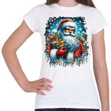 PRINTFASHION Télapó - Női póló - Fehér női póló