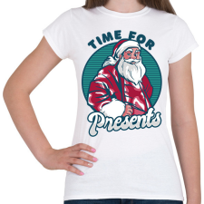 PRINTFASHION Télapó - Női póló - Fehér női póló