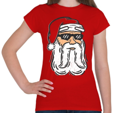 PRINTFASHION Télapó - Női póló - Piros