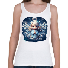 PRINTFASHION Téltündér - Női atléta - Fehér női trikó