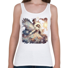 PRINTFASHION Téltündér - Női atléta - Fehér