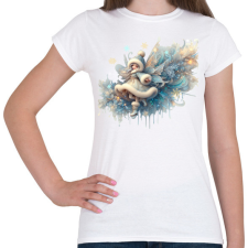 PRINTFASHION Téltündér - Női póló - Fehér női póló