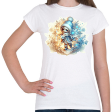PRINTFASHION Téltündér - Női póló - Fehér női póló