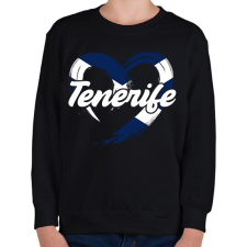 PRINTFASHION tenerife - Gyerek pulóver - Fekete gyerek pulóver, kardigán