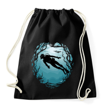 PRINTFASHION Tenger mélyén - Sportzsák, Tornazsák - Fekete tornazsák