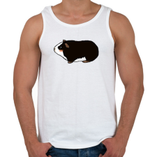 PRINTFASHION Tengerimalac - fekete - Férfi atléta - Fehér atléta, trikó