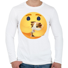 PRINTFASHION Tengerimalac - Férfi hosszú ujjú póló - Fehér férfi póló