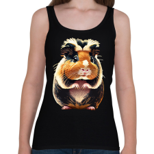 PRINTFASHION Tengerimalac - Női atléta - Fekete női trikó