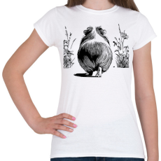 PRINTFASHION Tengerimalac - Női póló - Fehér