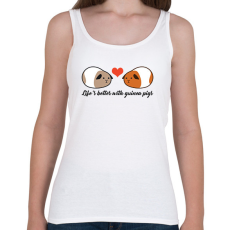 PRINTFASHION Tengerimalac szeretet - Női atléta - Fehér