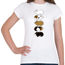 PRINTFASHION Tengerimalacok - Női póló - Fehér női póló