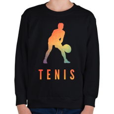 PRINTFASHION TENIS - Gyerek pulóver - Fekete