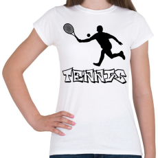 PRINTFASHION tenisz - Női póló - Fehér