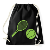 PRINTFASHION tenisz  - Sportzsák, Tornazsák - Fekete