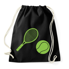 PRINTFASHION tenisz  - Sportzsák, Tornazsák - Fekete tornazsák