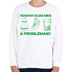PRINTFASHION TEQUILA - Gyerek pulóver - Fehér