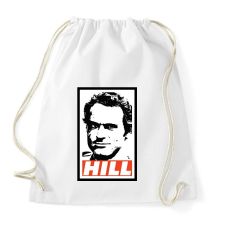 PRINTFASHION Terence Hill - Sportzsák, Tornazsák - Fehér tornazsák