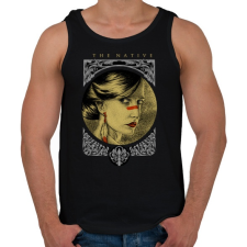 PRINTFASHION Természetesség - Férfi atléta - Fekete atléta, trikó