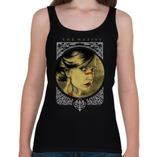 PRINTFASHION Természetesség - Női atléta - Fekete