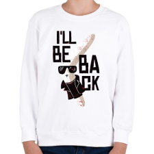 PRINTFASHION Terminátor bumeráng - Gyerek pulóver - Fehér gyerek pulóver, kardigán