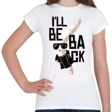 PRINTFASHION Terminátor bumeráng - Női póló - Fehér