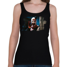 PRINTFASHION Terrifier bohócrém - Női atléta - Fekete