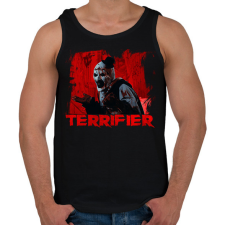 PRINTFASHION terrifier - Férfi atléta - Fekete atléta, trikó