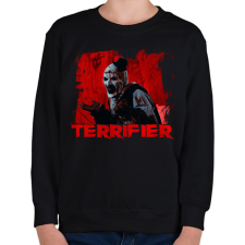 PRINTFASHION terrifier - Gyerek pulóver - Fekete gyerek pulóver, kardigán