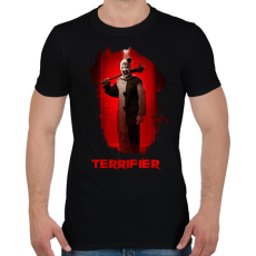 PRINTFASHION Terrifier gyilkol - Férfi póló - Fekete