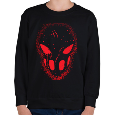 PRINTFASHION Terror mask - Gyerek pulóver - Fekete
