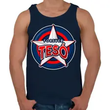 PRINTFASHION TESÓ2 - Férfi atléta - Sötétkék atléta, trikó