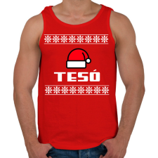 PRINTFASHION TESÓ - Férfi atléta - Piros atléta, trikó