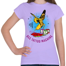 PRINTFASHION Tetováló gép - Női póló - Viola