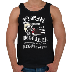 PRINTFASHION tetovált.w - Férfi atléta - Fekete