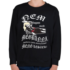 PRINTFASHION tetovált.w - Gyerek pulóver - Fekete gyerek pulóver, kardigán