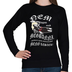 PRINTFASHION tetovált.w - Női pulóver - Fekete