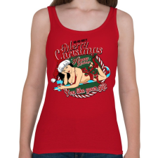 PRINTFASHION Tetszetős ajándék - Női atléta - Cseresznyepiros női trikó