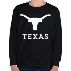 PRINTFASHION Texas  - Gyerek pulóver - Fekete