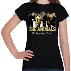 PRINTFASHION the animals band - Női póló - Fekete