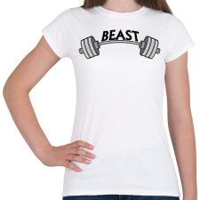 PRINTFASHION The Beast - Női póló - Fehér női póló