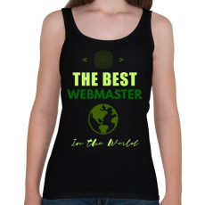 PRINTFASHION the best webmaster - Női atléta - Fekete