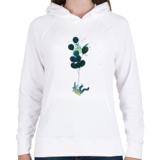 PRINTFASHION The Big Bang Theory - Női kapucnis pulóver - Fehér