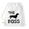 PRINTFASHION The boss - Sportzsák, Tornazsák - Fehér