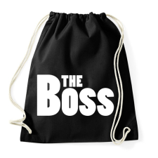 PRINTFASHION The Boss - Sportzsák, Tornazsák - Fekete tornazsák