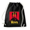 PRINTFASHION The boys - Butcher - Sportzsák, Tornazsák - Fekete