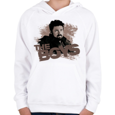 PRINTFASHION The Boys - Gyerek kapucnis pulóver - Fehér