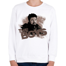 PRINTFASHION The Boys - Gyerek pulóver - Fehér gyerek pulóver, kardigán