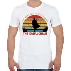 PRINTFASHION The Dadalorian - Férfi póló - Fehér